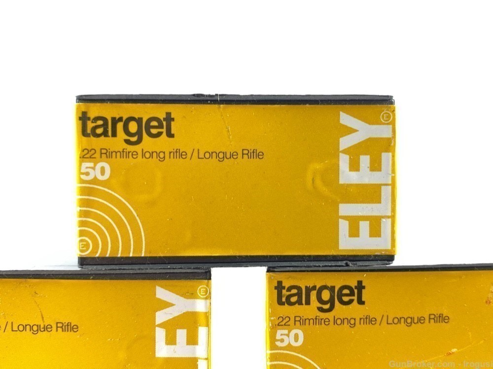 Eley .22 Lr Target Match 6 Boxes - 300 Rounds-img-1