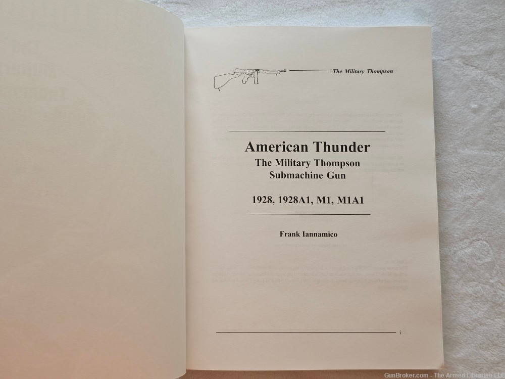 American Thunder First Edition Military Thompson Submachine Guns-img-1