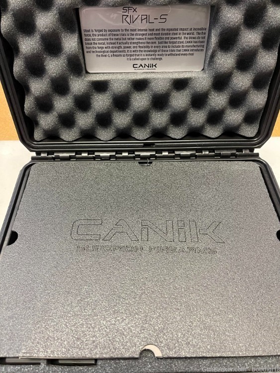 Canik SFx Rival-S 9mm Dark Side Steel Frame HG7010-N 9mm 5" NO CC FEES-img-2