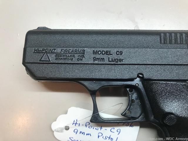 Hi Point C9 Pistol (9MM) Like New-img-3