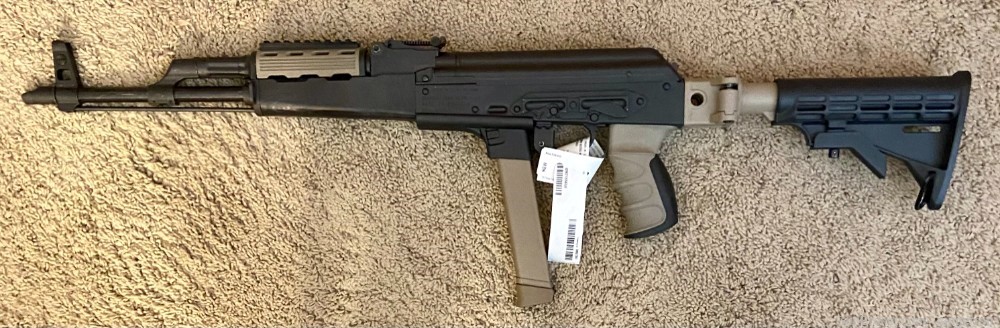 NEW WASR-M 9mm with Folding Stock-img-3