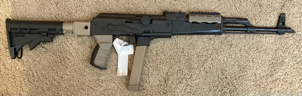 NEW WASR-M 9mm with Folding Stock-img-2
