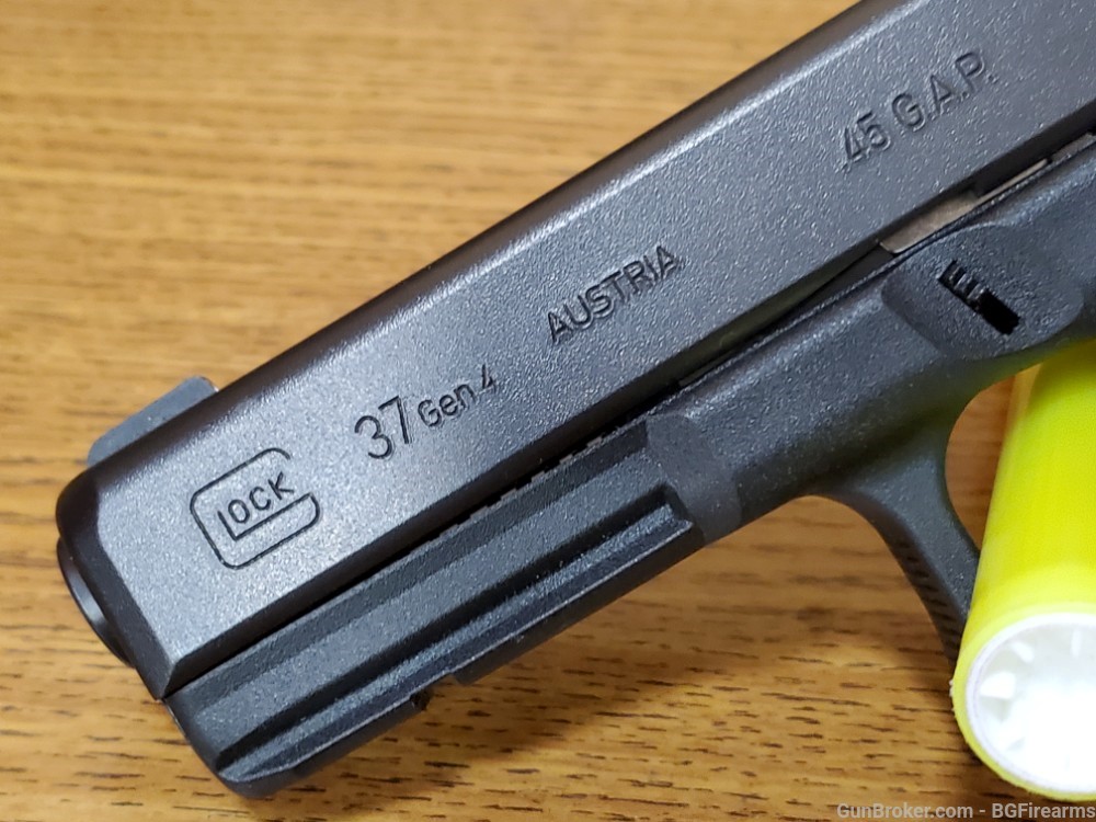 Glock 37 Gen 4 .45 GAP 1-mag No Box $.01 start No Reserve-img-7