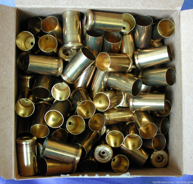100 NEW .45 Ato Rim Remington Brass Cases for Reloading-img-0