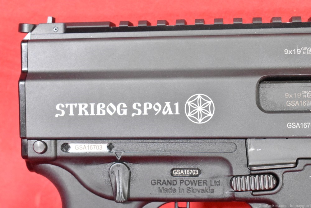 Grand Power Stribog SP9A1 9mm 8" Threaded 30rd Stribog SP9 A1  -img-12