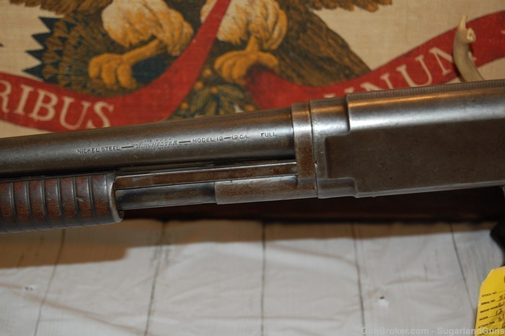 Winchester Model 12 Pump 12 Gauge manufactured in 1928-img-12
