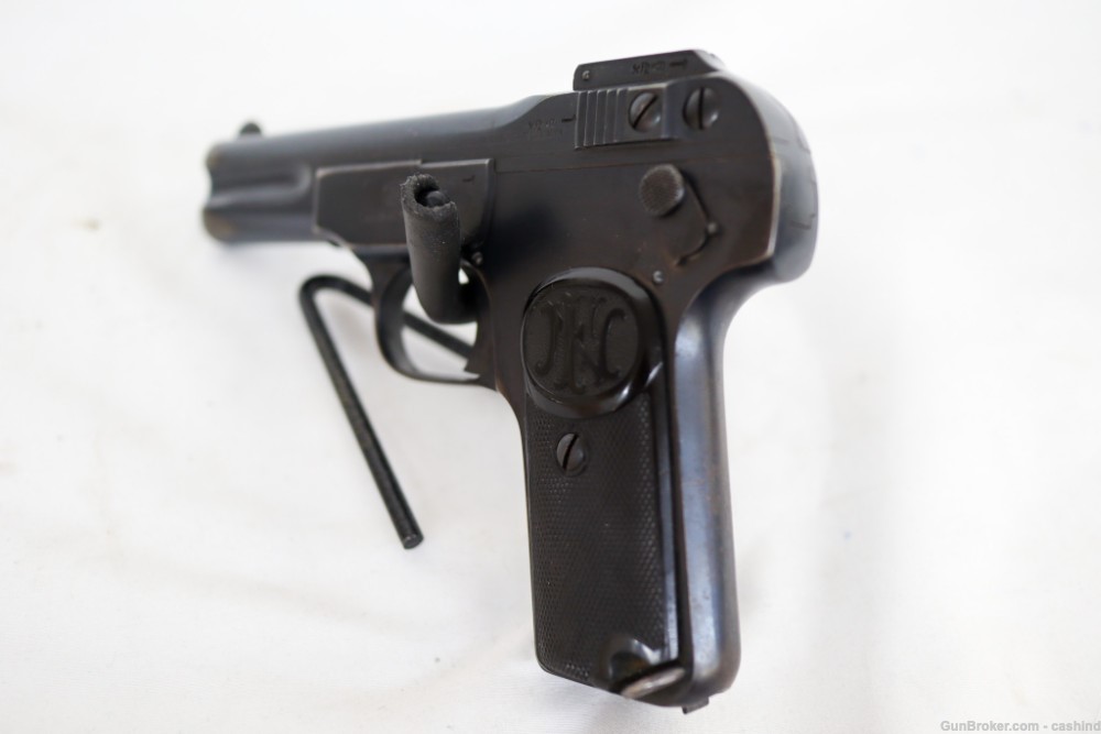 FN Browning Model 1900 .32ACP 4” SA S.Auto Pistol Black Grip – Serial Match-img-8