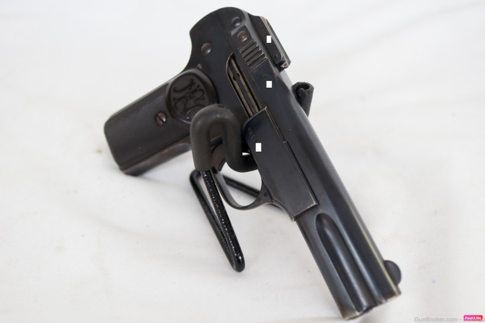FN Browning Model 1900 .32ACP 4” SA S.Auto Pistol Black Grip – Serial Match-img-1