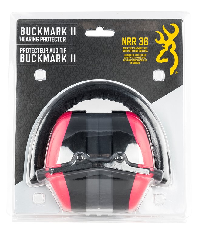 Browning  Buckmark II Hearing Protector 76 dB Over the Head -img-0