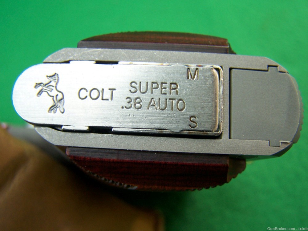 FACTORY NEW COLT 38 SUPER, GOVERNMENT MODEL, 01911C, DHM ENGRAVED, MATCH BB-img-15