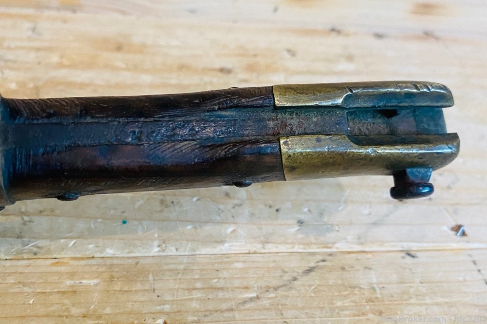 French MLE 1875 Gras Rifle Bayonet Matching Numbers Original Antique-img-8