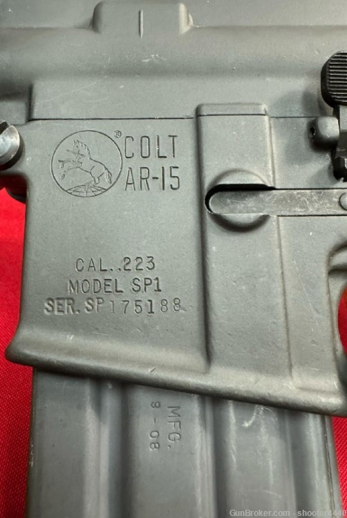 Colt SP1 AR15 Mfg 1977 Pre Ban .223 Carbine Commando RARE!-img-11