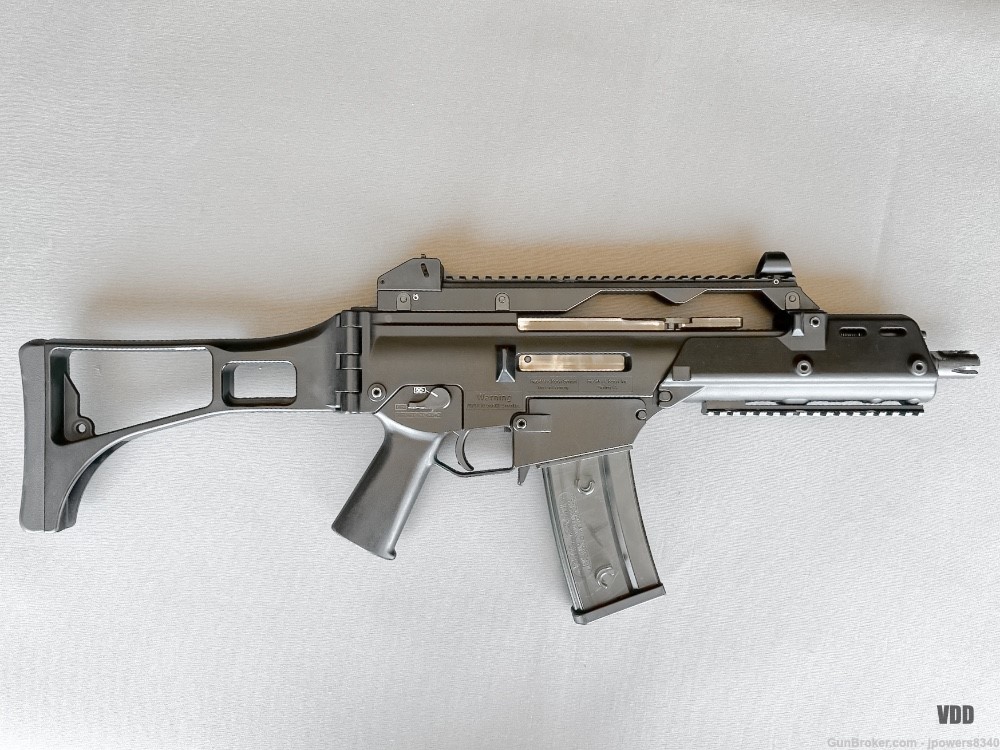 Heckler & Koch G36C Post Sample Machine Gun 5.56x45mm HK... No Law Letter-img-0
