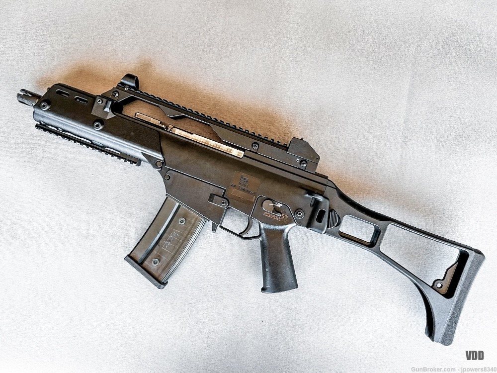 Heckler & Koch G36C Post Sample Machine Gun 5.56x45mm HK... No Law Letter-img-1