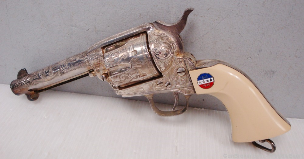 General George S Patton Commemorative Revolver Uberti .45 Long Colt -img-11