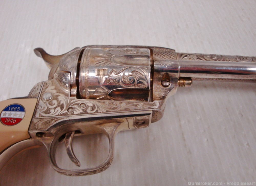 General George S Patton Commemorative Revolver Uberti .45 Long Colt -img-14