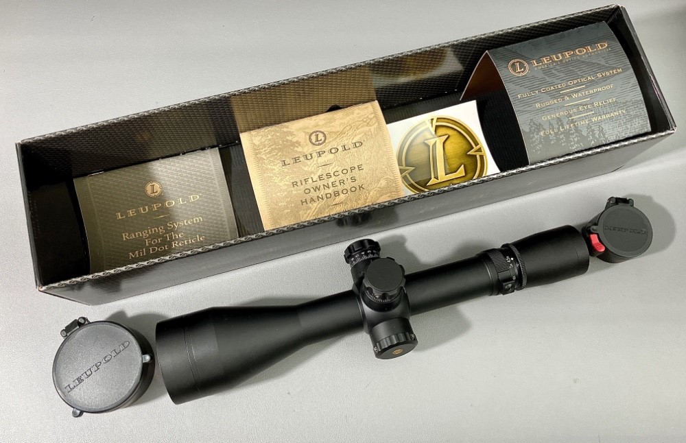 Leupold Mk4 4.5-14x50, M1, Mildot, Used, Excellent Condition-img-3