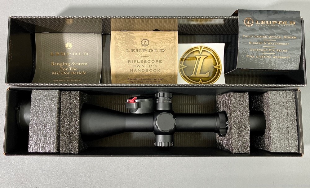 Leupold Mk4 4.5-14x50, M1, Mildot, Used, Excellent Condition-img-2