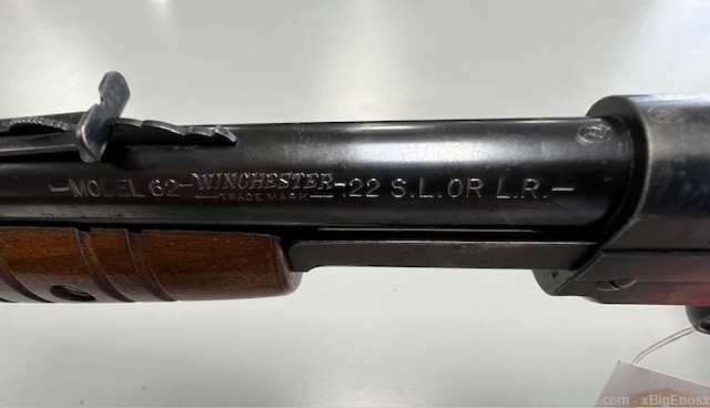 EARLY, 4 digit S/N, Winchester Model 62 Pump Action T/D Rifle 23",22 s,l,lr-img-9