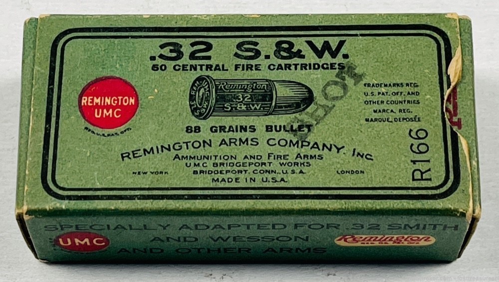 Vintage Remington UMC .32 S&W Short Practice Wood Tip Ammo 38 Rounds Total -img-4