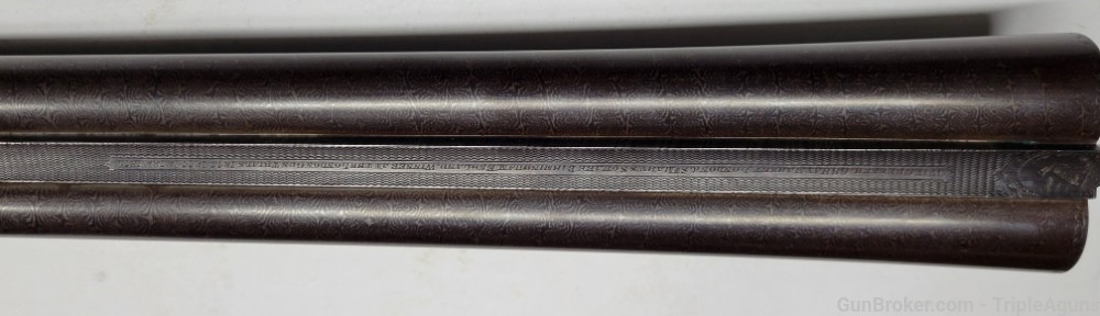 Greener Shotgun SxS 12 Gauge Black Powder W/ Case and Tools 1896 Antique -img-128