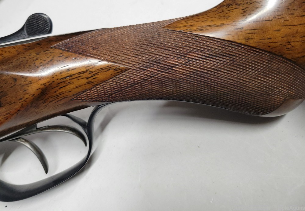 Greener Shotgun SxS 12 Gauge Black Powder W/ Case and Tools 1896 Antique -img-77