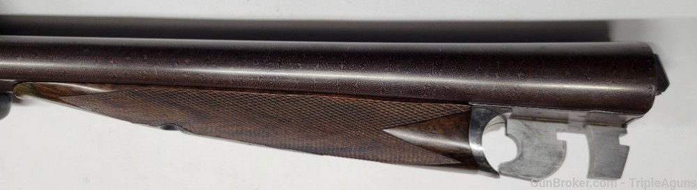 Greener Shotgun SxS 12 Gauge Black Powder W/ Case and Tools 1896 Antique -img-129