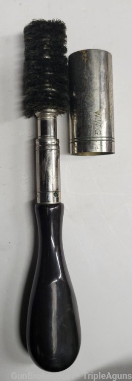 Greener Shotgun SxS 12 Gauge Black Powder W/ Case and Tools 1896 Antique -img-39