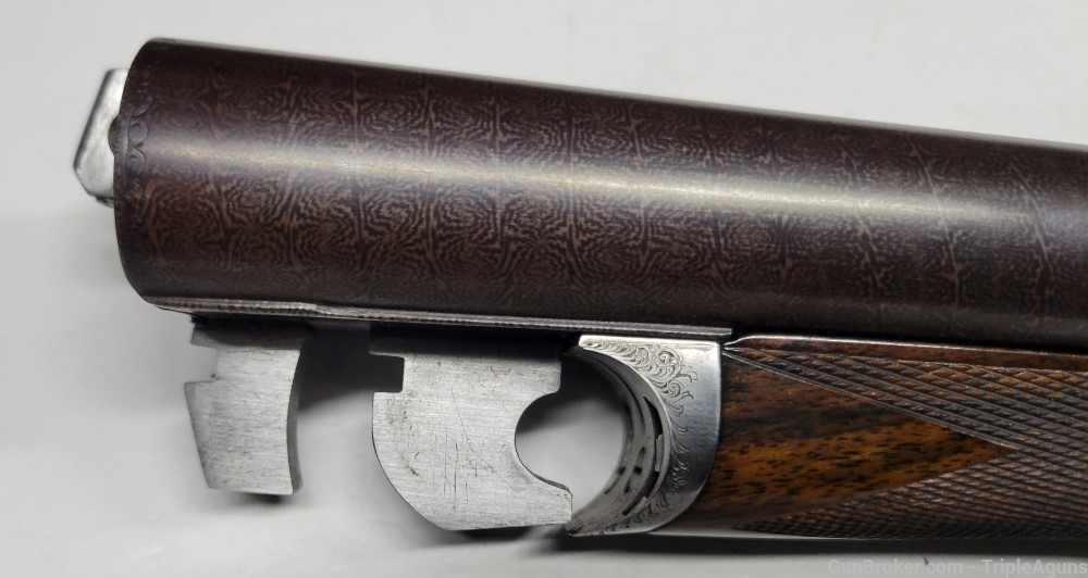 Greener Shotgun SxS 12 Gauge Black Powder W/ Case and Tools 1896 Antique -img-122