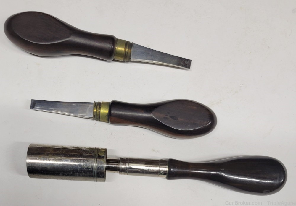Greener Shotgun SxS 12 Gauge Black Powder W/ Case and Tools 1896 Antique -img-42