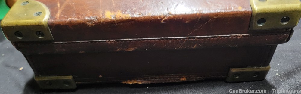 Greener Shotgun SxS 12 Gauge Black Powder W/ Case and Tools 1896 Antique -img-4