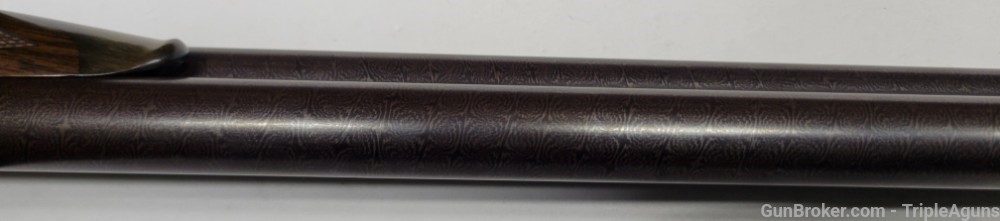 Greener Shotgun SxS 12 Gauge Black Powder W/ Case and Tools 1896 Antique -img-110