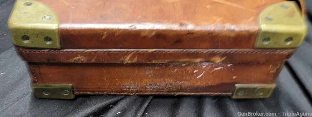 Greener Shotgun SxS 12 Gauge Black Powder W/ Case and Tools 1896 Antique -img-5