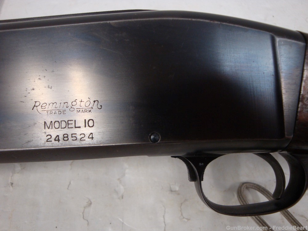Remington Model 10 Pump Shotgun 12 Ga 30" Full -img-18