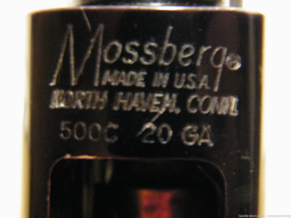 MOSSBERG 500C 3" 20 GA 24 INCH VET RIB HUNTING 500-img-19