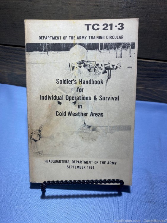 Soldiers Handbook for Survival in Cold Weather Areas TC 21-3-img-0