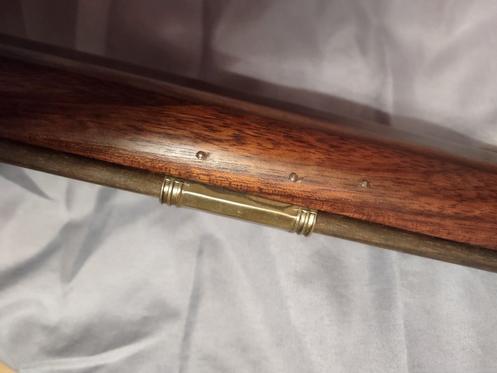 Pedersoli Pennsylvania Long Rifle, .45cal percussion. Nice wood! Like new! -img-29