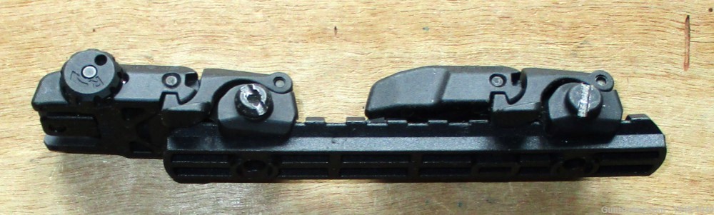 MAG PUL Industries MBUS Fold Down Front & Rear Back Up Sight Set - Set # 1-img-5
