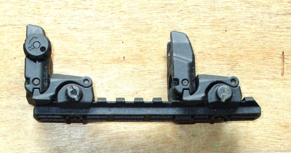 MAG PUL Industries MBUS Fold Down Front & Rear Back Up Sight Set - Set # 1-img-0
