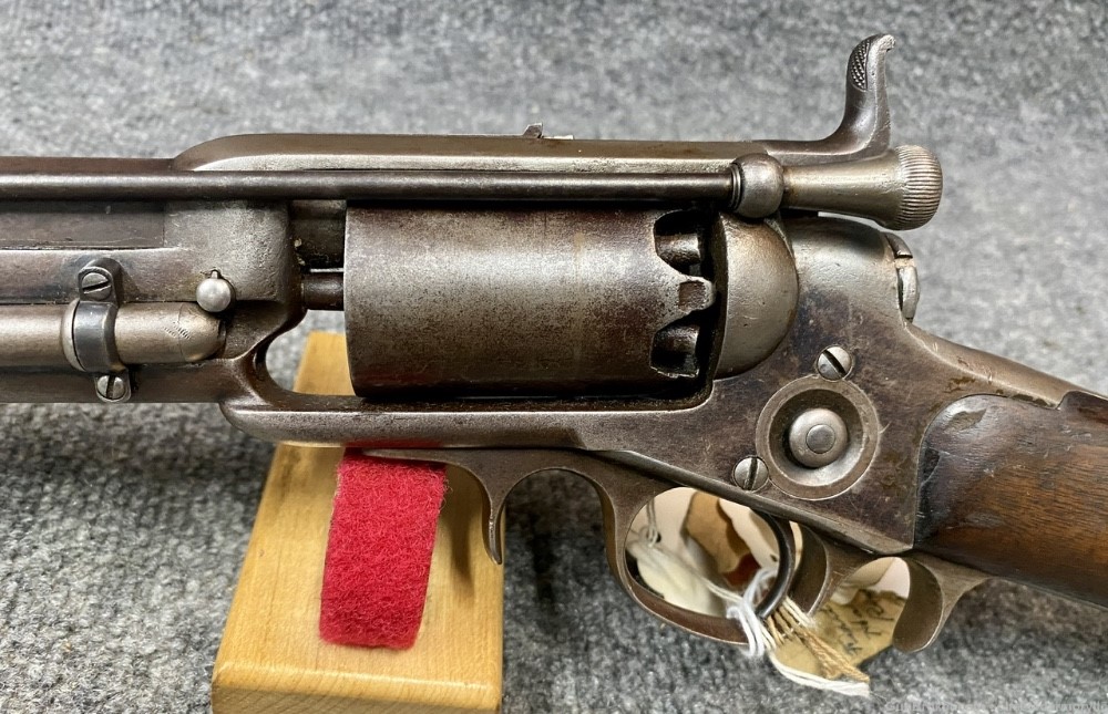 Colt Revolving Rifle Model 1855 First Model Sporting #345 NR! Penny!-img-29