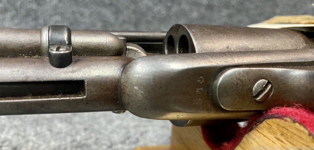 Colt Revolving Rifle Model 1855 First Model Sporting #345 NR! Penny!-img-40