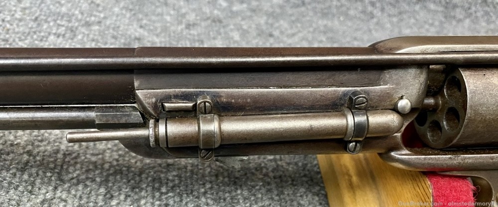 Colt Revolving Rifle Model 1855 First Model Sporting #345 NR! Penny!-img-30