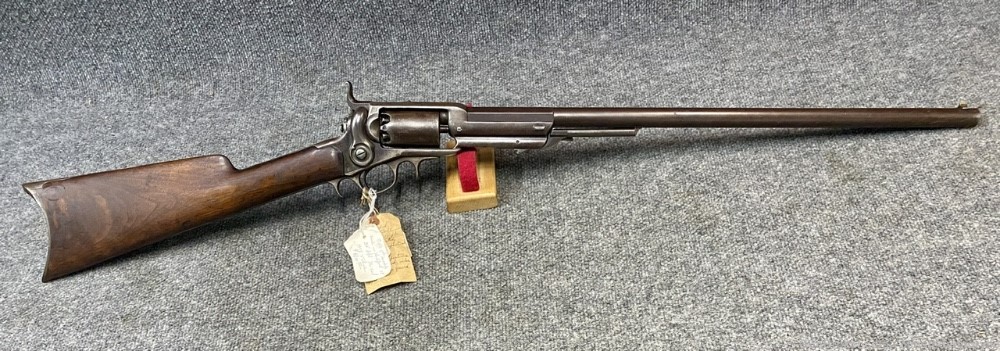 Colt Revolving Rifle Model 1855 First Model Sporting #345 NR! Penny!-img-0