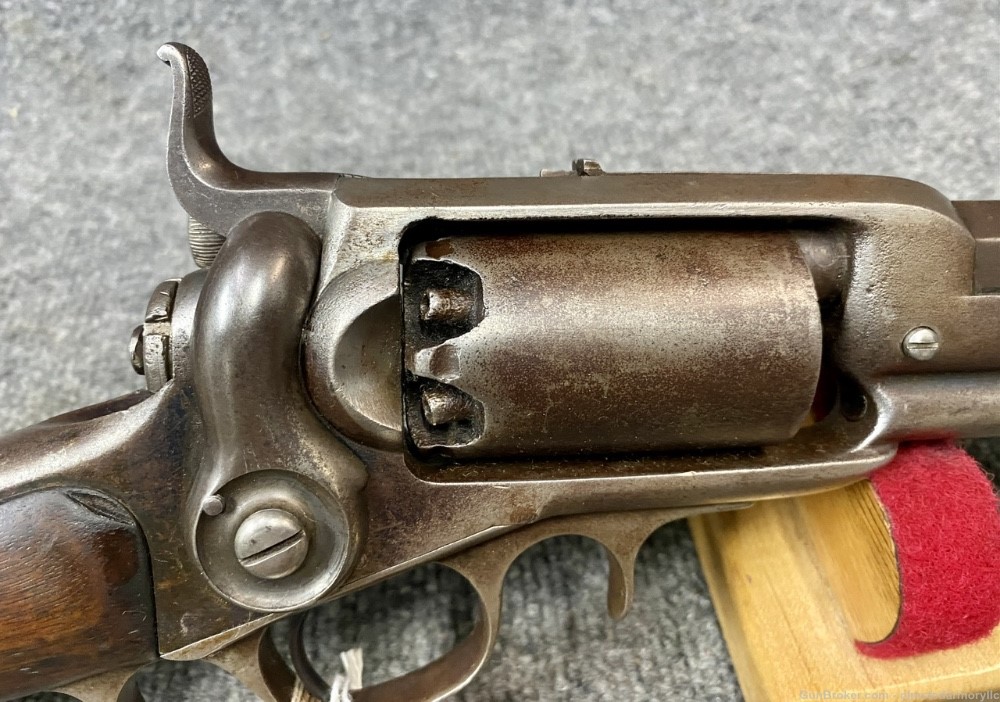 Colt Revolving Rifle Model 1855 First Model Sporting #345 NR! Penny!-img-6