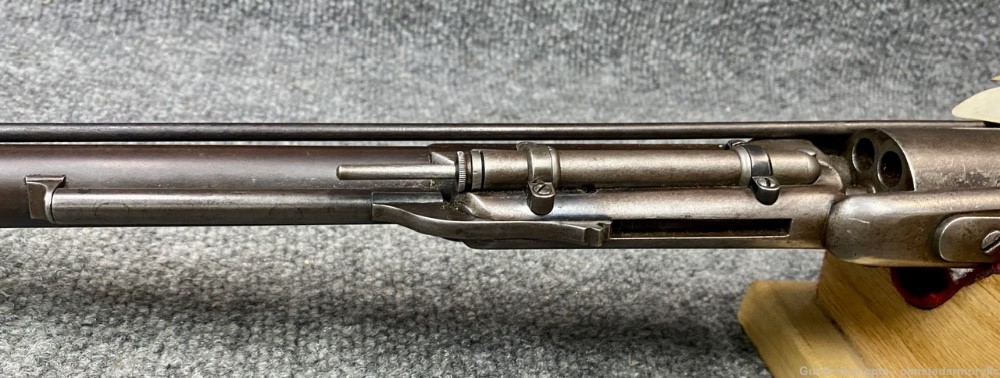 Colt Revolving Rifle Model 1855 First Model Sporting #345 NR! Penny!-img-42