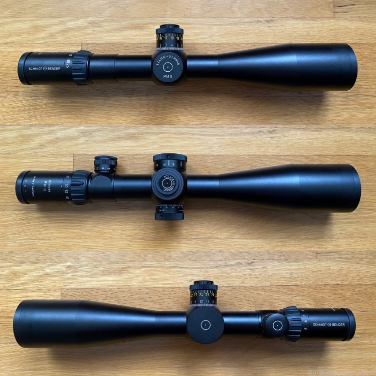 Schmidt and Bender S&B 5-25x56mm PMII Tactical Rifle Scope 34mm Tube-img-0