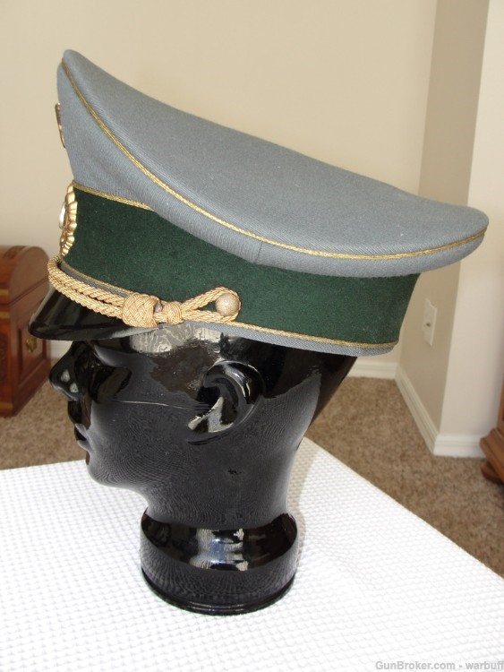 WW2 German Original Schellenberg Sonderklasse General Officers visor hat.-img-3