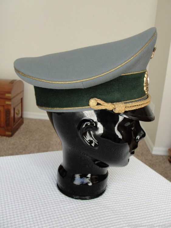 WW2 German Original Schellenberg Sonderklasse General Officers visor hat.-img-1