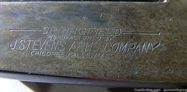 Springfield/J. Stevens 107B 12ga barreled action-img-3
