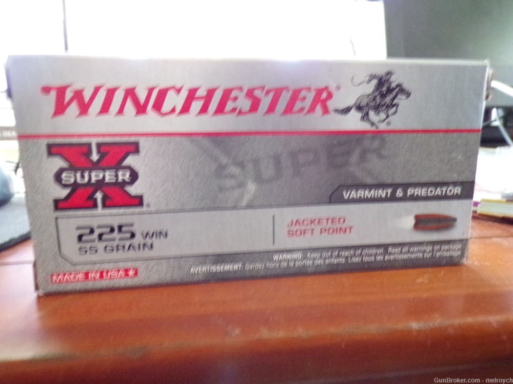 225 winchester factory ammo-img-0